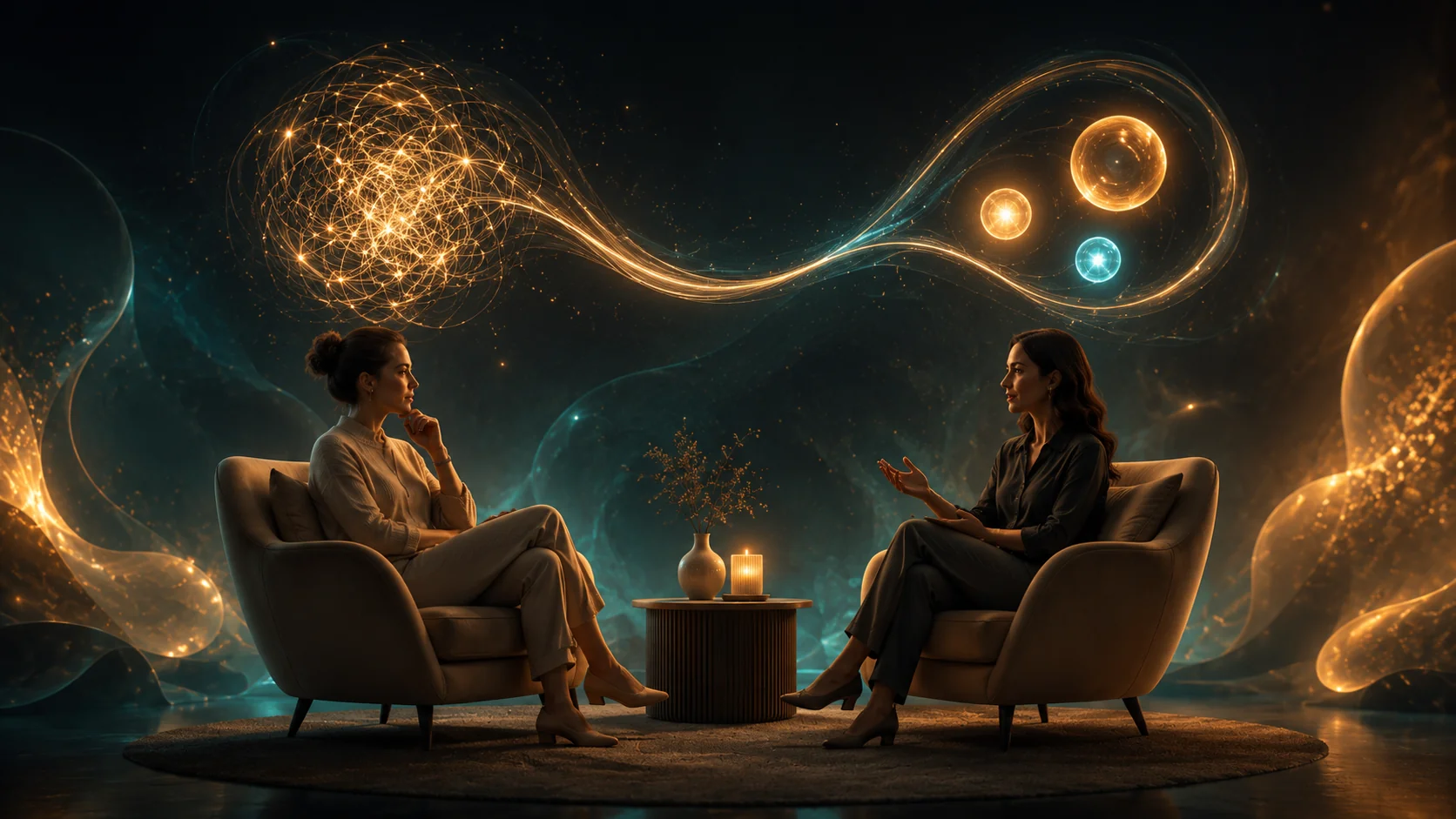 Lo spazio della seduta — dal caos alla spirale